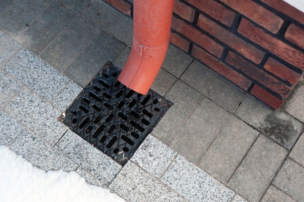 Cost of Downspout Drainage Service in Leland