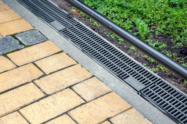Cost of Waterlogged Yard Repair in Leland