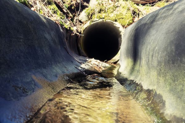 Cost of Drainage Swale Installation in Leland