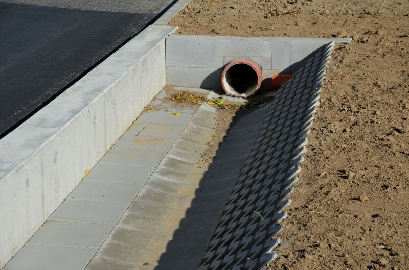 Retaining Wall Drainage Features