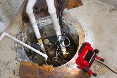 Sump Pump Installation detail